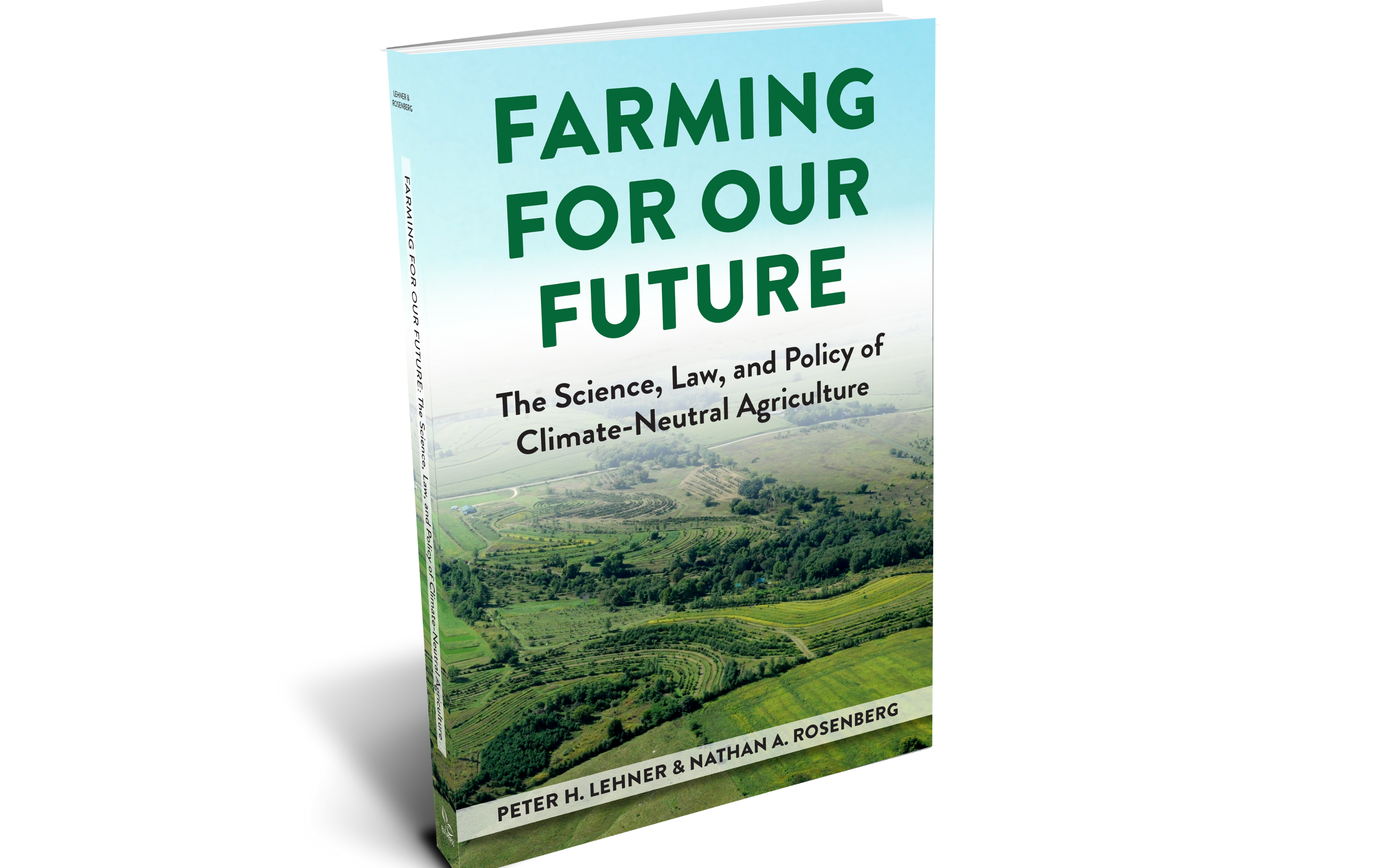 Picture of Farming for our Future book cover.