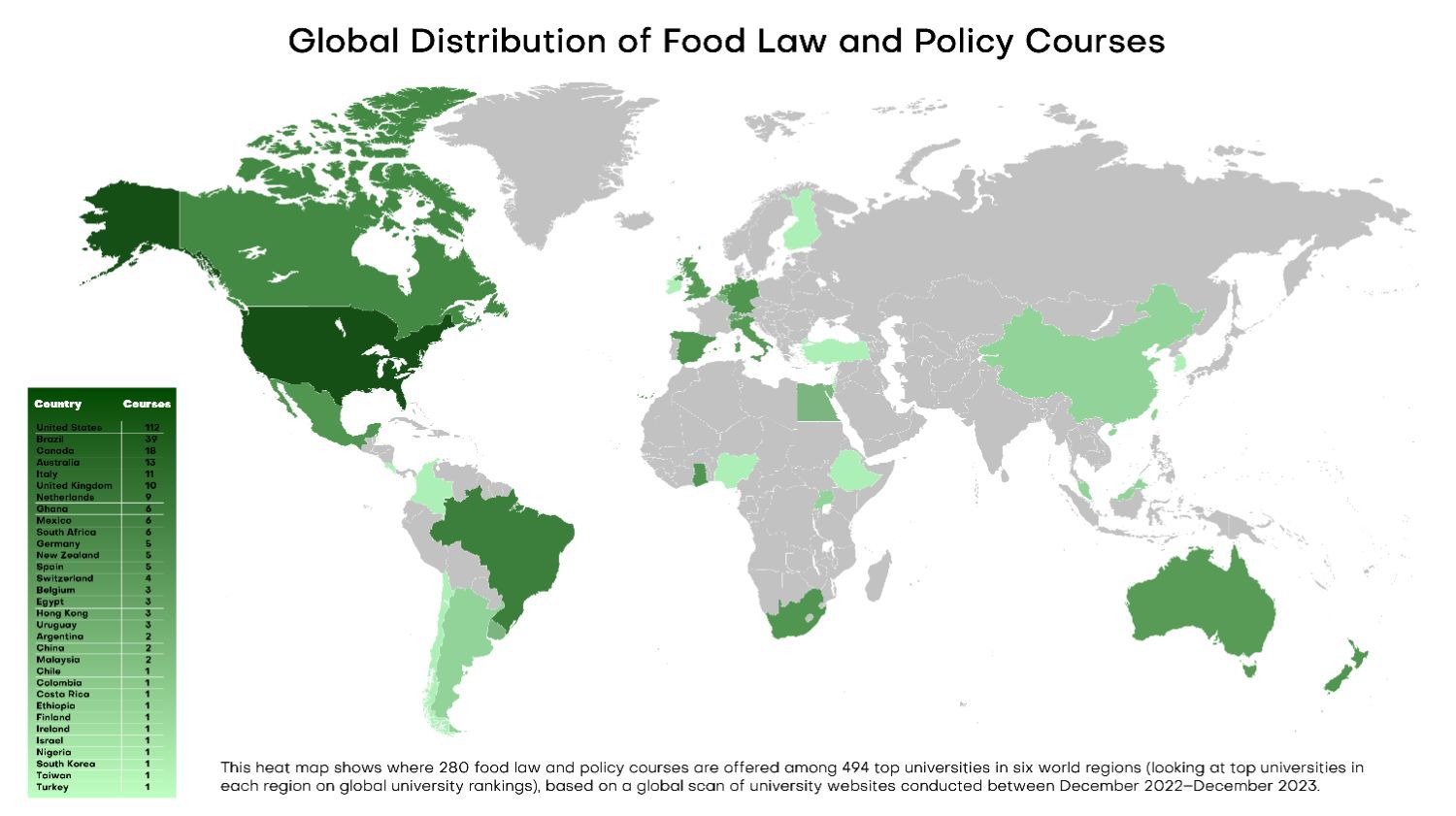 Food Courses Map Cover