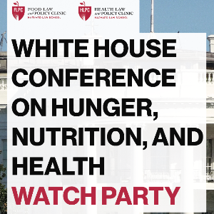 Title of event on image of the White House