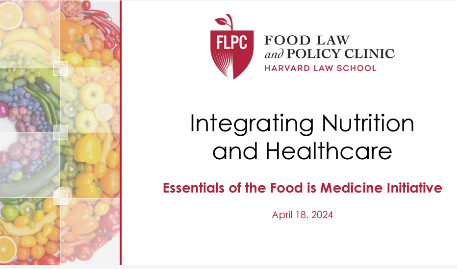 Integrating Nutrition and Healthcare Cover