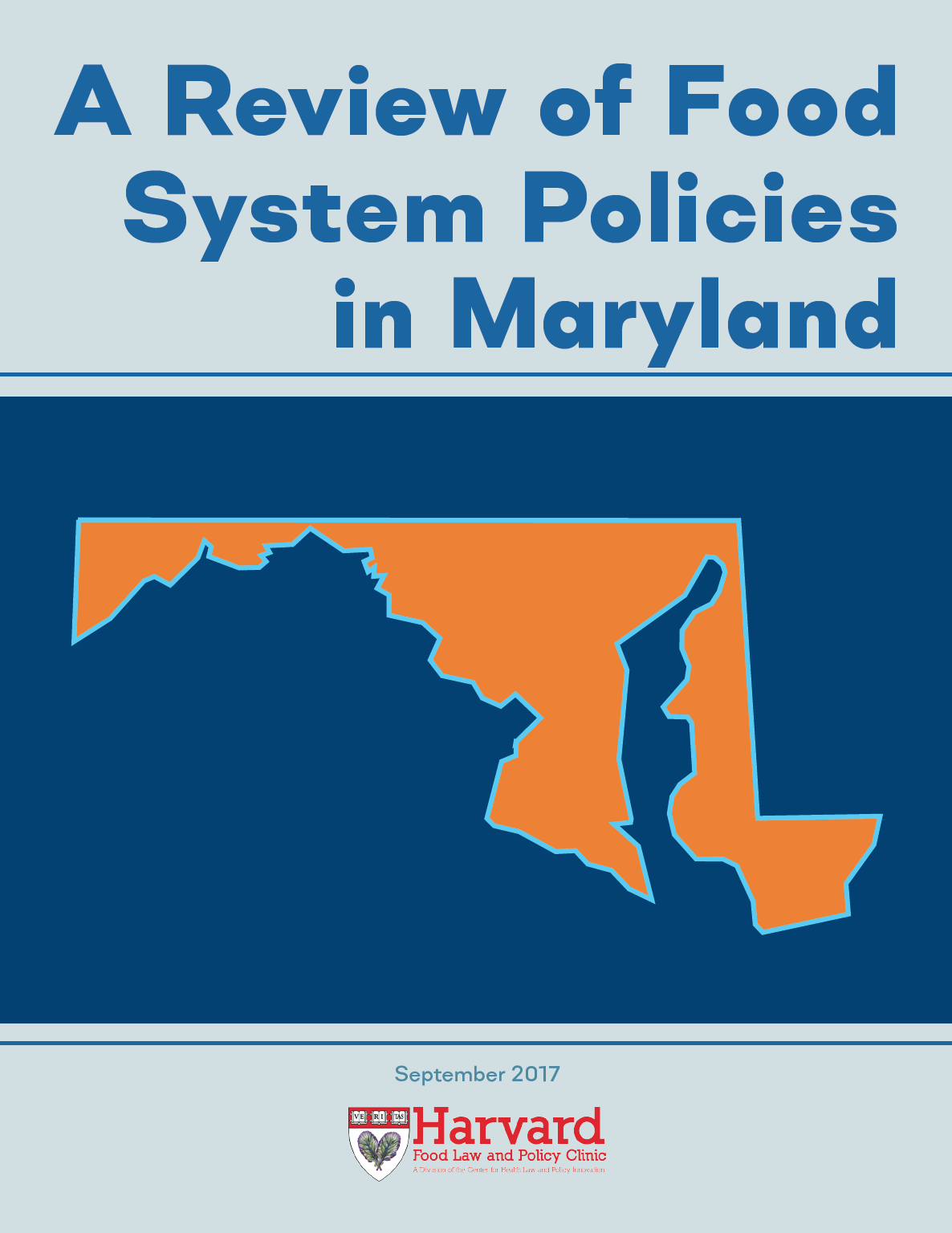 A Review of Food System Policies in Maryland_report cover